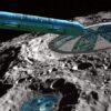 Three giant UFOs spotted near the moon in NASA images 27