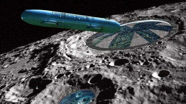 Three giant UFOs spotted near the moon in NASA images 33