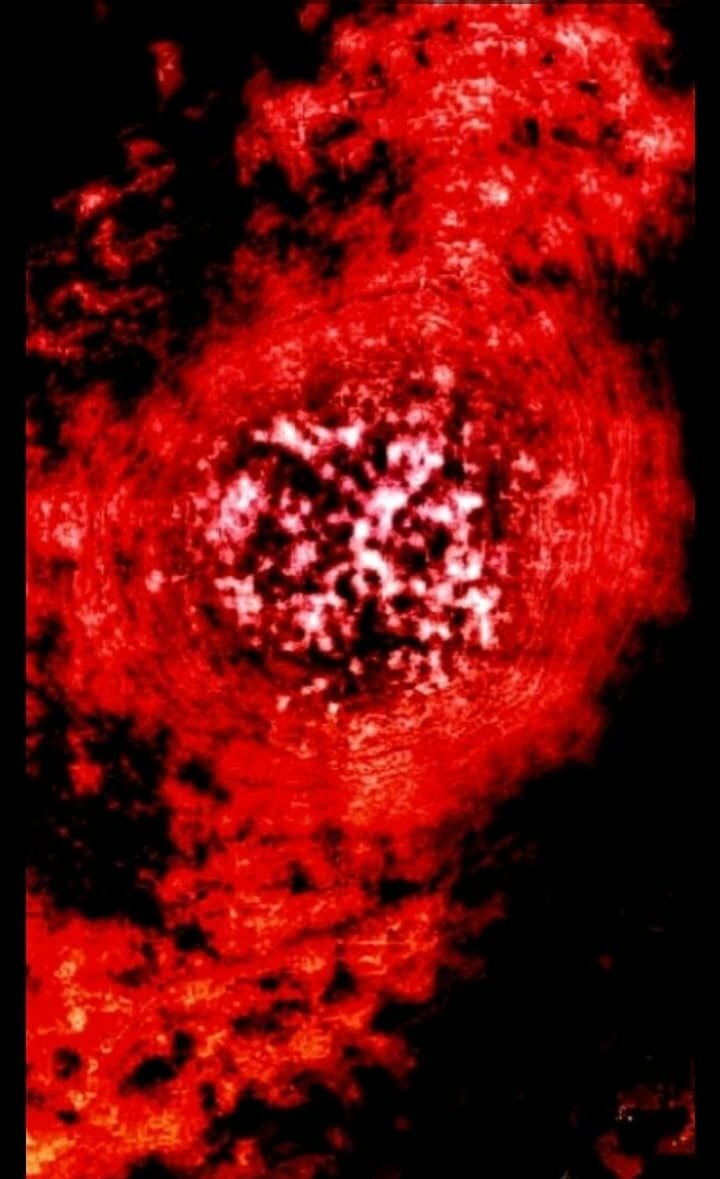 Object РХ7 ("Red Dragon") in the solar system.  Snapshot of Brazilian astronomers from 21.02.  2021 in the infrared range e.  waves.