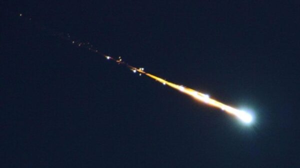 On February 10, a highly unusual "meteorite" over Alta, Norway has gone again back into space 13