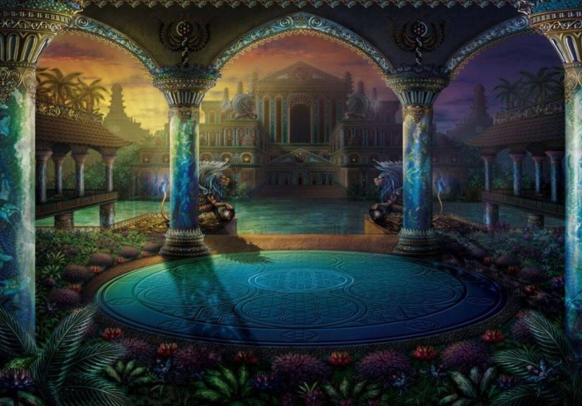 Arabisches Atlantis. Wo könnte der mächtigste Staat der Antike stehen? 4 Alte arabische Abhandlungen erzählen von majestätischen Städten. Quelle: https://funart.pro/uploads/posts/2020-04/1588237365_28-p-deviantart-foni-77.jpg