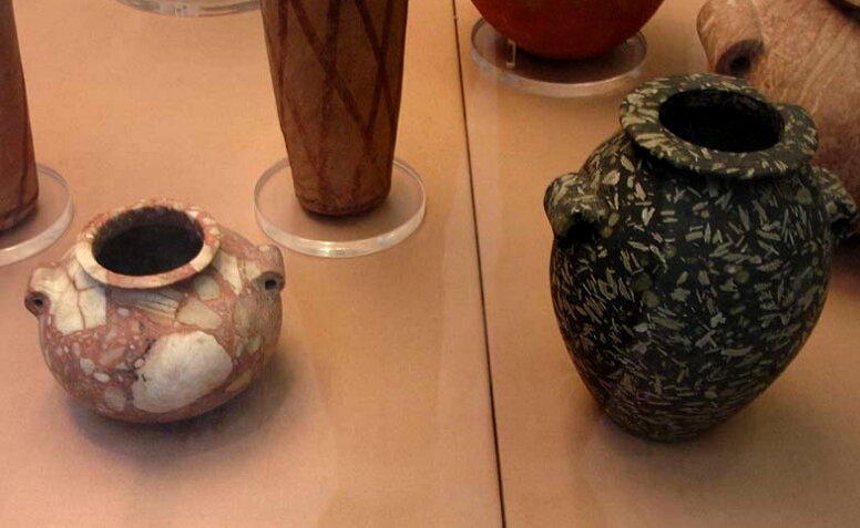 Könnten antike Menschen diese prächtigen Vasen aus Diorit in einer Zeit herstellen, als selbst Kupferwerkzeuge selten waren? 3 Ägypten 3100 v