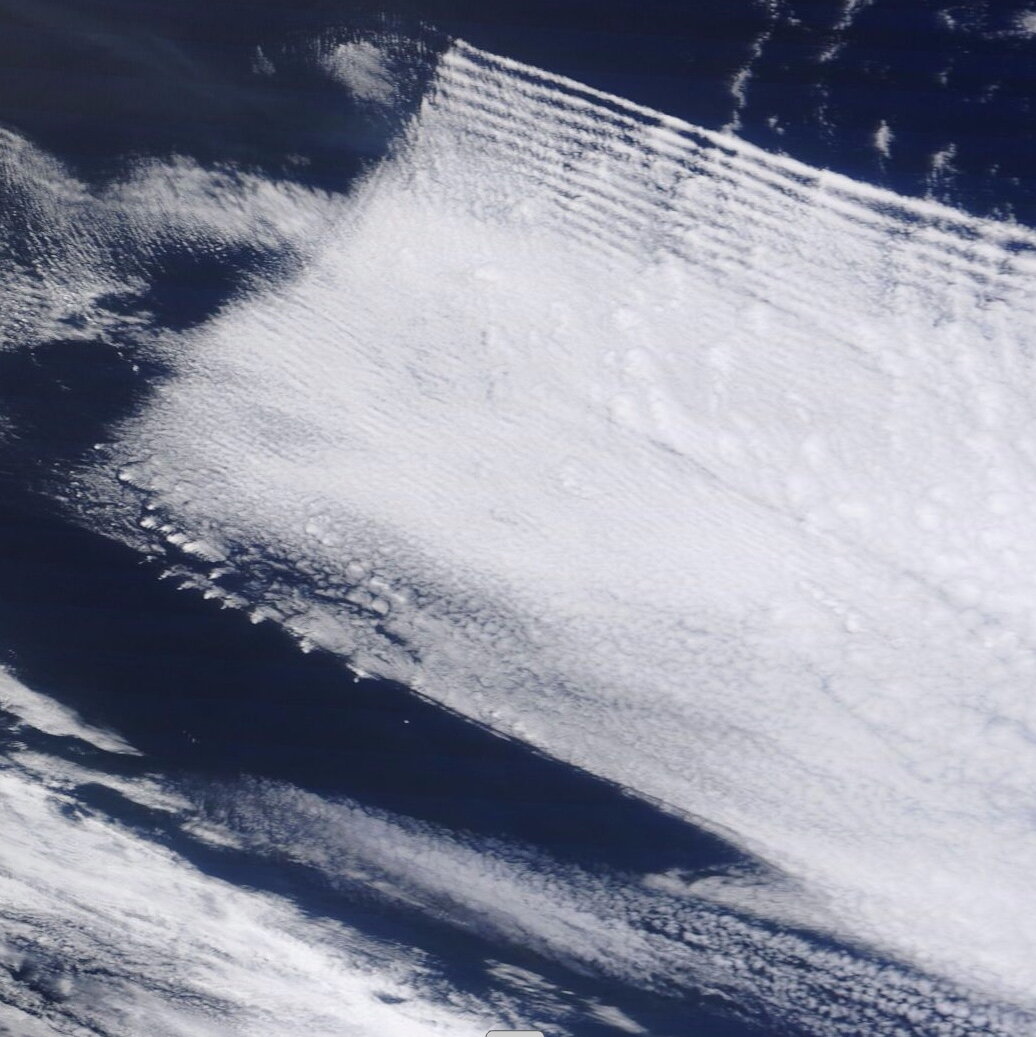 Eine der mysteriösen Wolken, die mit HAARP erstellt wurden. 