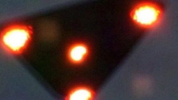 Show of force: A mythical TR-3B was filmed over the Gulf of Mexico 15