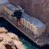 What caused the explosion and fire at the Hoover Dam? 2