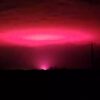 Aliens and cannabis: The eerie pink light in the sky of a small town in Australia 22