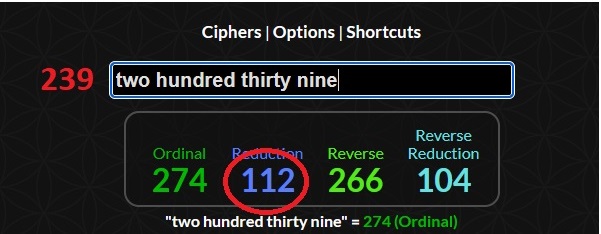 "239" é o código para o fim dos tempos e o início de uma nova ordem mundial?  1