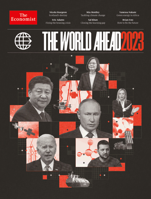 Тайна обложки The Economist: Ротшильды показали, каким будет мир в следующем году? 2