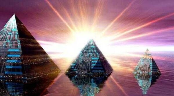 Why world pyramids emit photon beams of radiant energy towards a mysterious cosmic cloud? 1