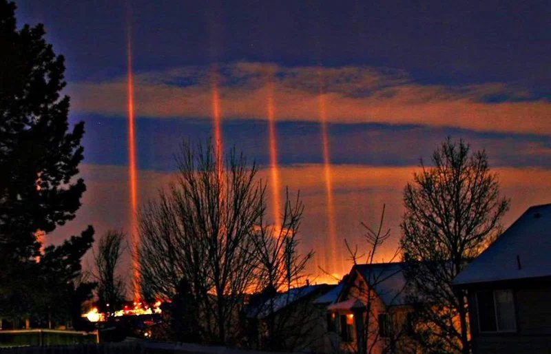 Pilares de luz no céu explicam as anomalias do Triângulo das Bermudas.  Por que eles aparecem e por que podem ser um sinal de destruição iminente para a humanidade?  3