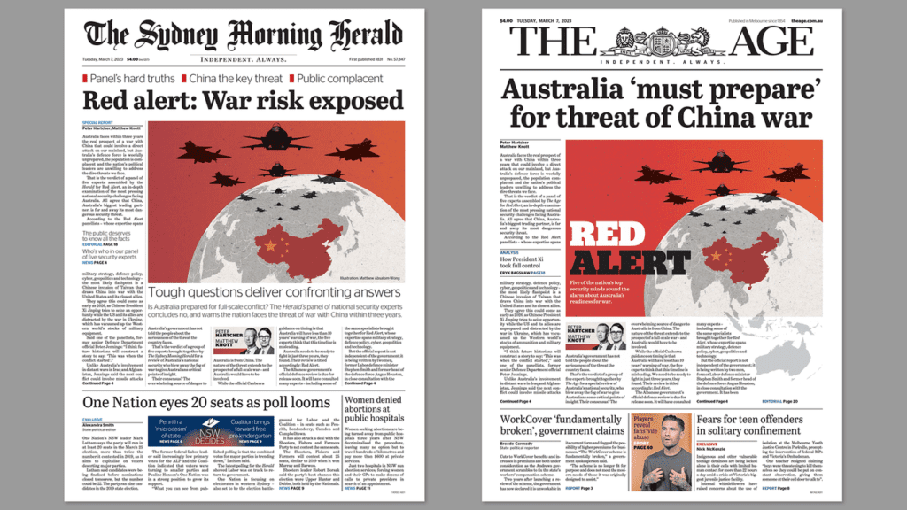 Os países perceberão que a Terceira Guerra Mundial começou quando os mísseis começarem a chover em sua terra natal 1