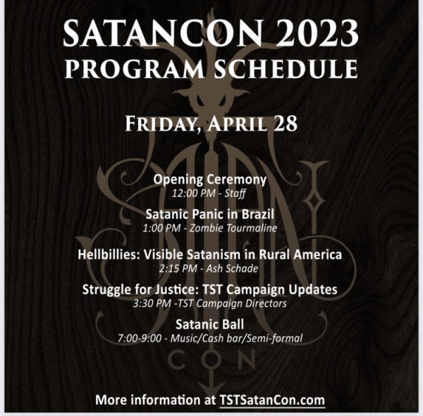 Die Dunkle Konferenz der Satanisten begrüßt die Hölle: Das Zerreißen der Bibel und die „Untaufe“ 5