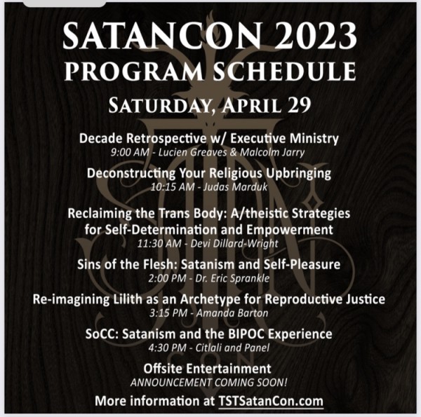 Die Dunkle Konferenz der Satanisten begrüßt die Hölle: Das Zerreißen der Bibel und die „Untaufe“ 6