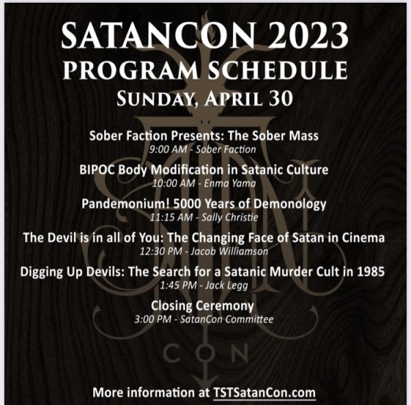 Die Dunkle Konferenz der Satanisten begrüßt die Hölle: Das Zerreißen der Bibel und die „Untaufe“ 7