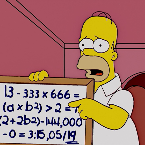Did the Simpsons predict the biggest calamity in the history of mankind taking place on May 18th? 2