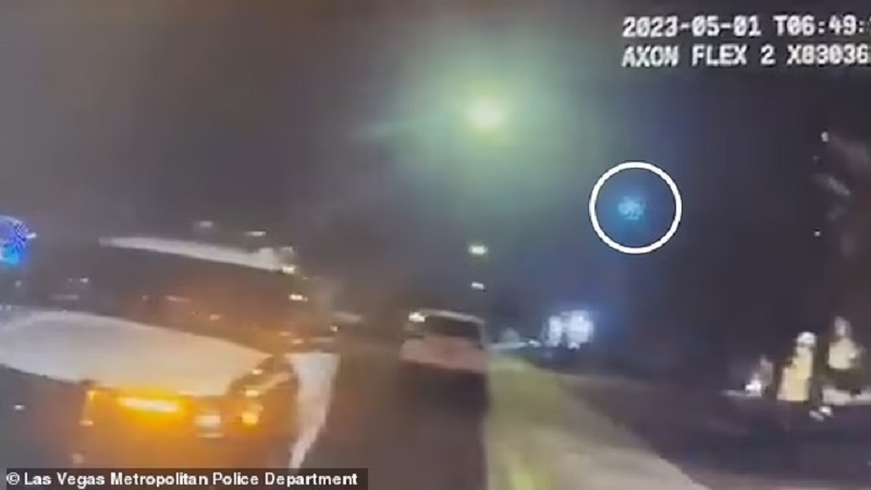 Do aliens roam the city after the UFO crash in Las Vegas? Witness reports "strange creatures" in 911 1