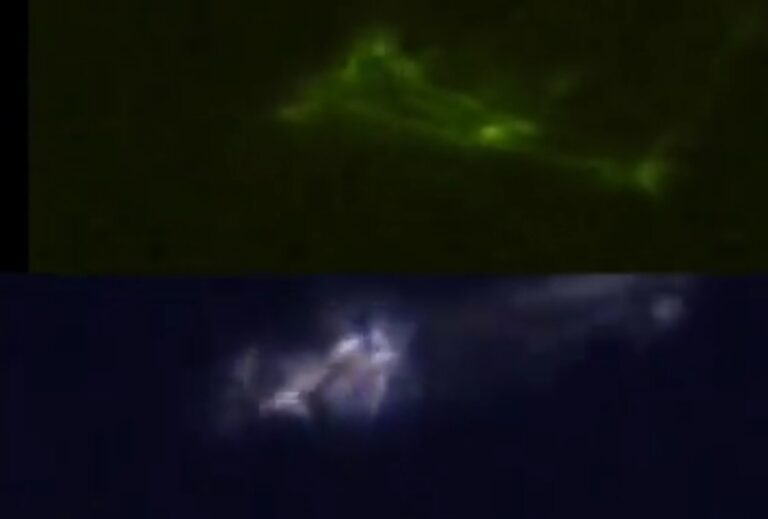 Niezwykle długi obiekt w pobliżu konstelacji Wodnika: Google Sky widzi również zgromadzone wokół Ziemi statki-matki 2