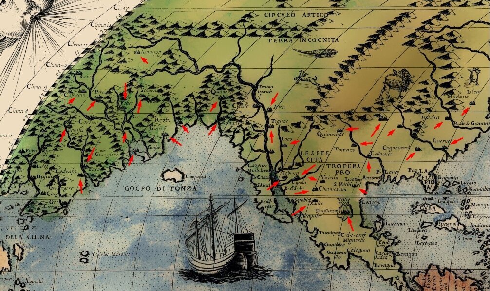 Gibt es einen geologischen Beweis dafür, dass Asien und Nordamerika ein Kontinent sind? 5 In der Theorie der lithosphärischen Plattentektonik gibt es ein Modell des Superkontinents Pangäa, der in geologischer Zeit erst vor relativ kurzer Zeit existierte – im späten Paläozoikum und frühen Mesozoikum. Nämlich 335 - 175 Millionen -5-2