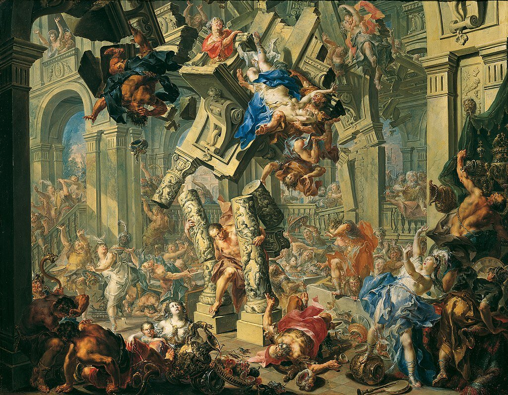 "Samson's Revenge" by Johann Georg Platzer