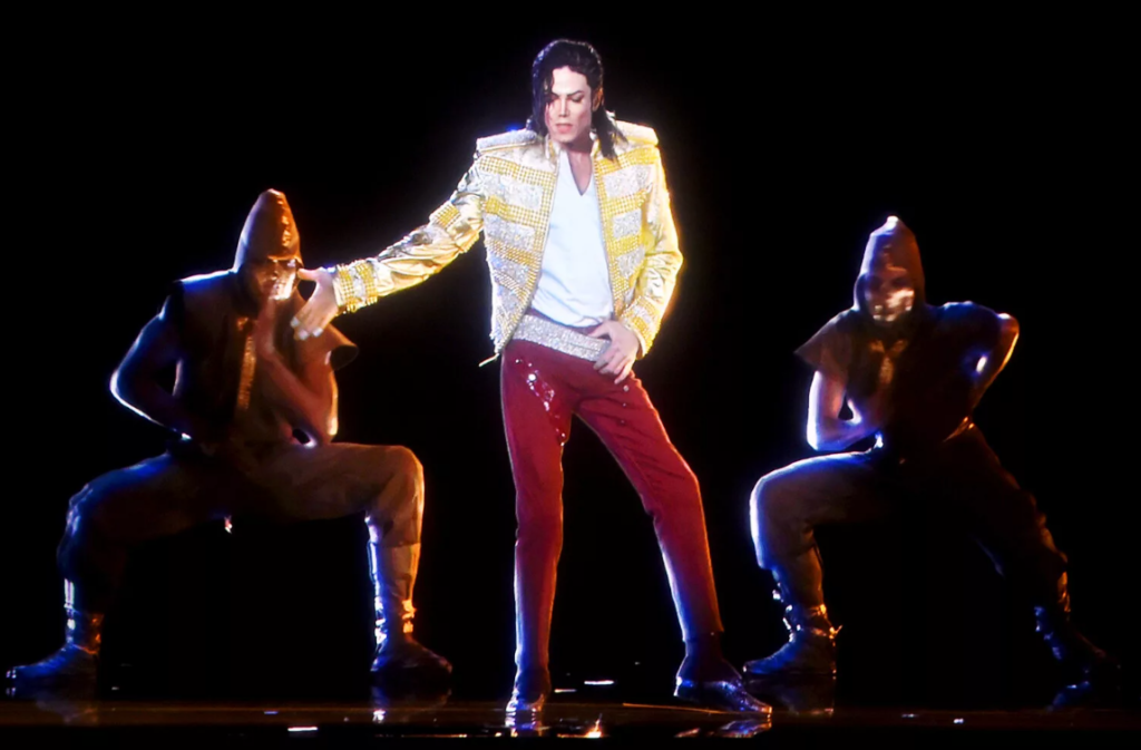 Hologram of Michael Jackson performs in Las Vegas