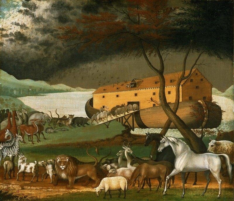 Edward Hicks, Noah's Ark, 1846.