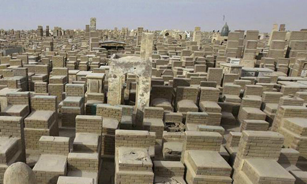 Ancient warriors guarding Wadi al-Salam. Are spirits protecting the largest and oldest cemetery in the world? 1