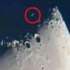 “Possibly a UFO”: a German astrophotographer published photographs of a mysterious object over the Moon's surface 2