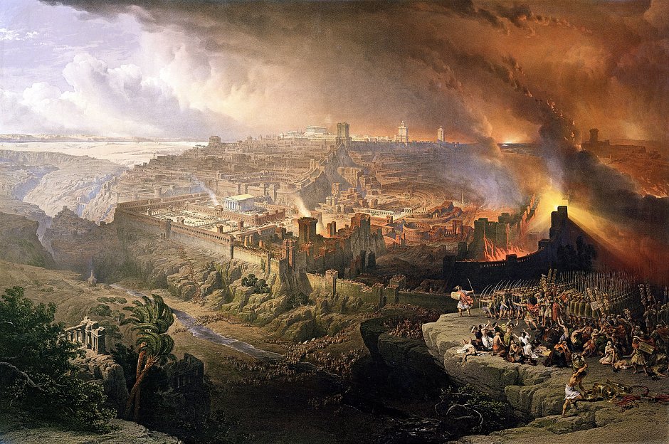 Das Opfer der roten Färse: Sektierer in Jerusalem bringen das Ende der Welt näher 2 Zerstörung des Zweiten Tempels