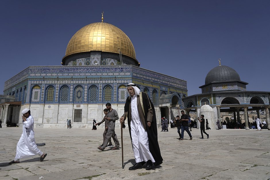 Das Opfer der roten Färse: Sektierer in Jerusalem bringen das Ende der Welt näher 4 Felsendom und Al-Aqsa-Moschee