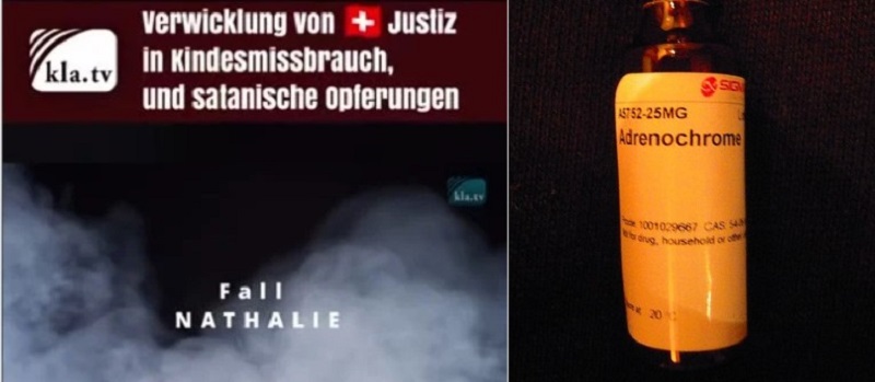 Swiss hat einen Ermittlungsfilm über das skandalöse Adrenochrom 1 veröffentlicht