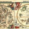 Prior to the Flood, Earth's axis was aligned with the constellation Draco, not the North Star, according to information from ancient atlases 8