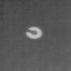 The Canadian Ministry of Defense released a photo to reporters of an unidentified flying object that was shot down over the Yukon 8