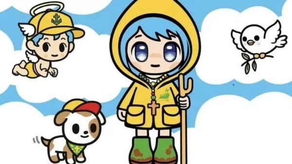 Light of distant planets: The Vatican has unveiled its new mascot, an anime figure named Luce 8