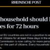 Did the European Commission also call on EU citizens to prepare for the Three Days of Darkness? 8