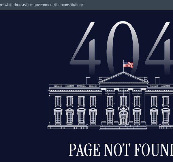 White House Website: The Constitution is Nowhere to be Found? 3